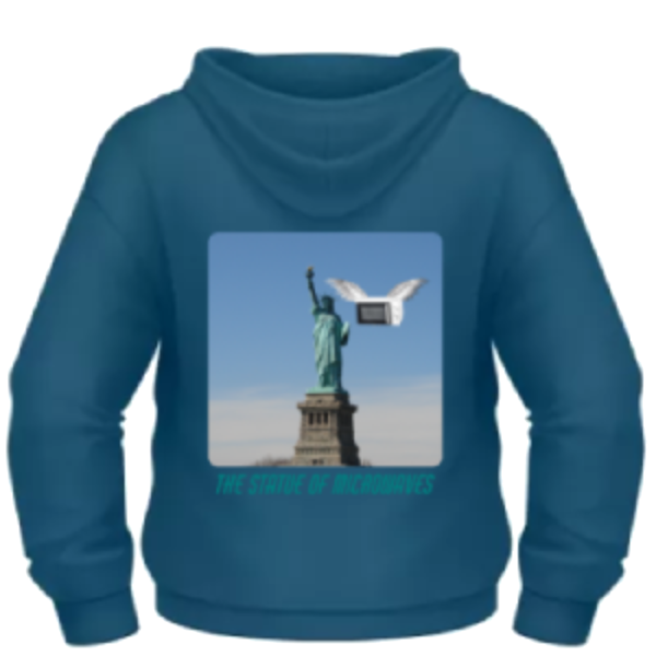 The Statue Of Microwaves Hoodie